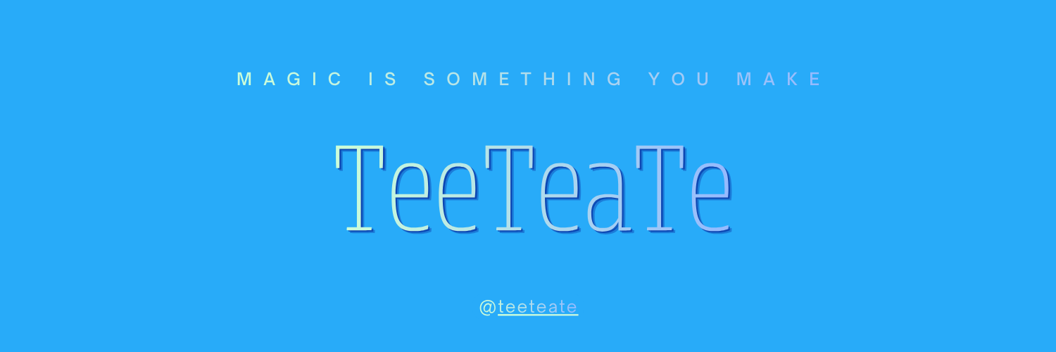 TeeTeaTe header image